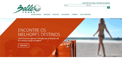 Desktop Screenshot of belletours.com.br