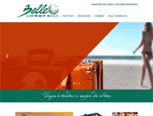 Tablet Screenshot of belletours.com.br